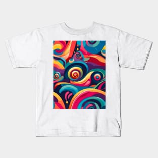 Spiral Artwork Kids T-Shirt